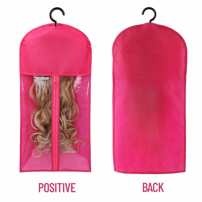 2PCS Multiple Wigs Bags Storage with Hanger