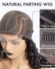 Asymmetric Bob Minimalist HD Lace Glueless C Part Short Wig 100% Human Hair