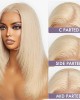 Limited Design  Blonde 613 Layered Cut Glueless 5x5 Closure Undetectable HD Lace Wig 100% Virgin Human Hair