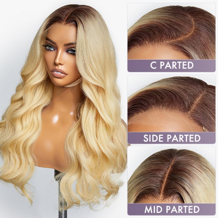 613 Loose Wave Undetectable Lace 5x5 Closure Lace Wig  Direct Dyeing