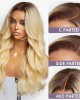 613 Loose Wave Undetectable Lace 5x5 Closure Lace Wig  Direct Dyeing