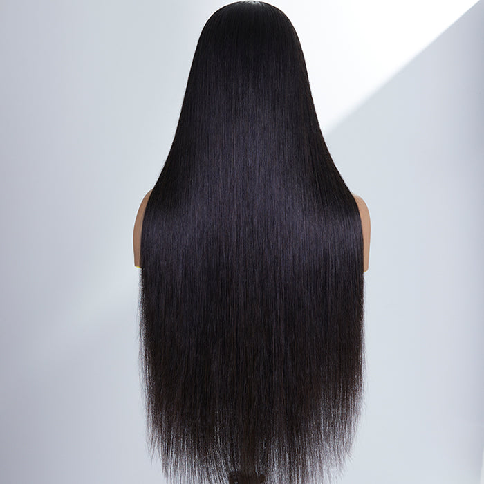 Limited Design  Vanessa Style Silky Straight With Bangs No Lace Glueless Long Wig 100% Human Hair
