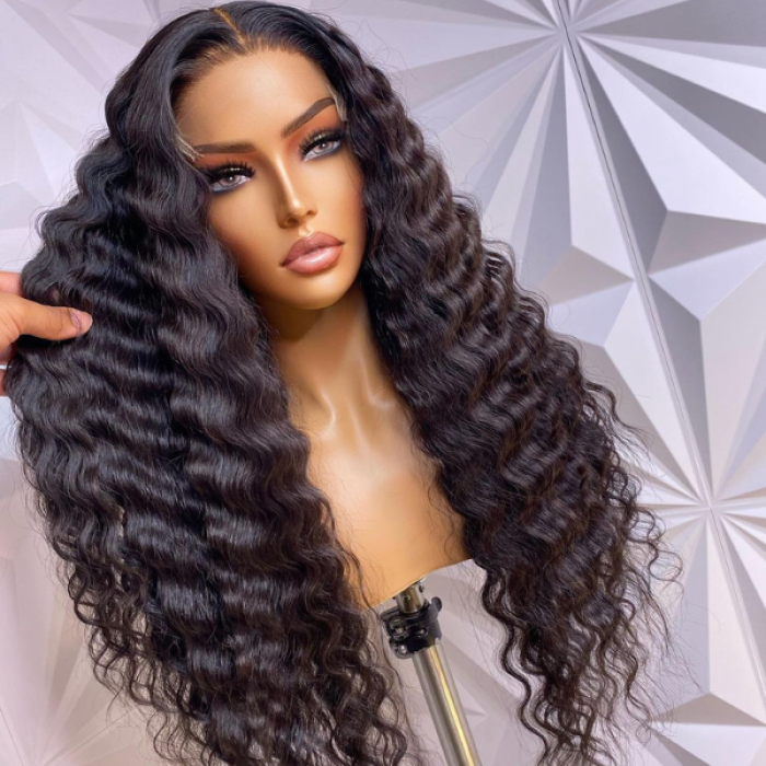 Retro Trends Ocean Wave  5x5 Undetectable Glueless Closure Wigs  Tangle Free