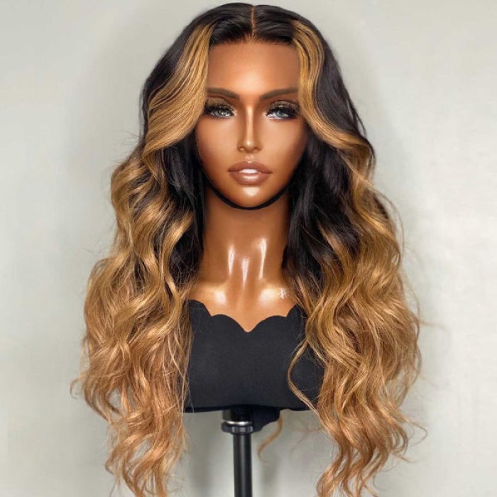 New Fabulous Beyon-Celebrity Style 5x513x4 Undetectable Invisible Lace Closure Wig