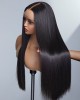 Luxury Choice  Super Density Silky Straight 13x4 Frontal Undetectable HD Lace Long Wig 100% Human Hair