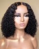 Afro Curly 13x4 Frontal HD Lace Free Part Long Wig 100% Human Hair  3 Cap Sizes