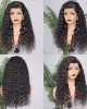 Water Wave Glueless 13x4 Frontal Lace Wig
