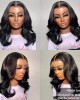 Body Wave 13x4 Frontal Undetectable HD Lace Long Wig 100% Human Hair