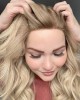 Dimensional Blonde Remy Human Hair Lace Front Wigs