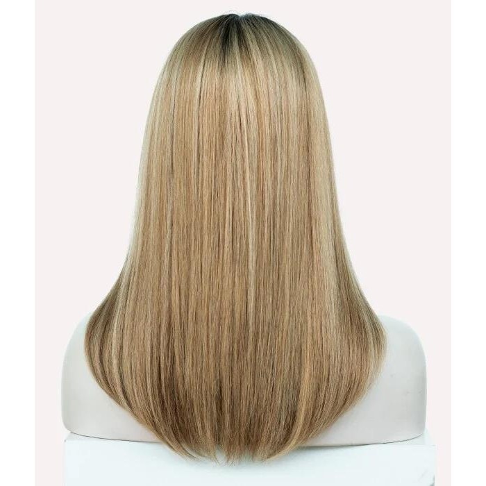 Blonde Balayage Remy Human Hair Lace Front Wigs