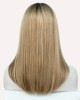 Blonde Balayage Remy Human Hair Lace Front Wigs