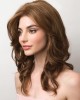 Luxurious Brown Blonde Human Hair Wig With Highlights