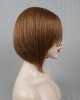 Golden Brown Bob Human Hair Wigs For Women