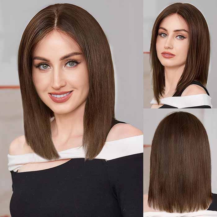 13x4 HD Lace Front Wigs Human Hair Nature Bob Glueless Lace Frontal Wig