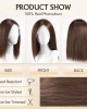 13x4 HD Lace Front Wigs Human Hair Nature Bob Glueless Lace Frontal Wig