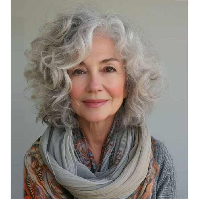 Chic and Flattering Real Hair Wigs for Older Ladies