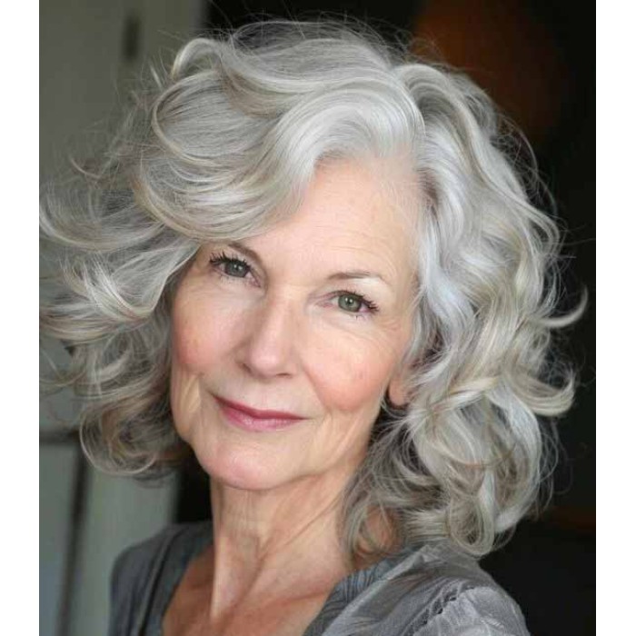 Chic and Flattering Real Hair Wigs for Older Ladies