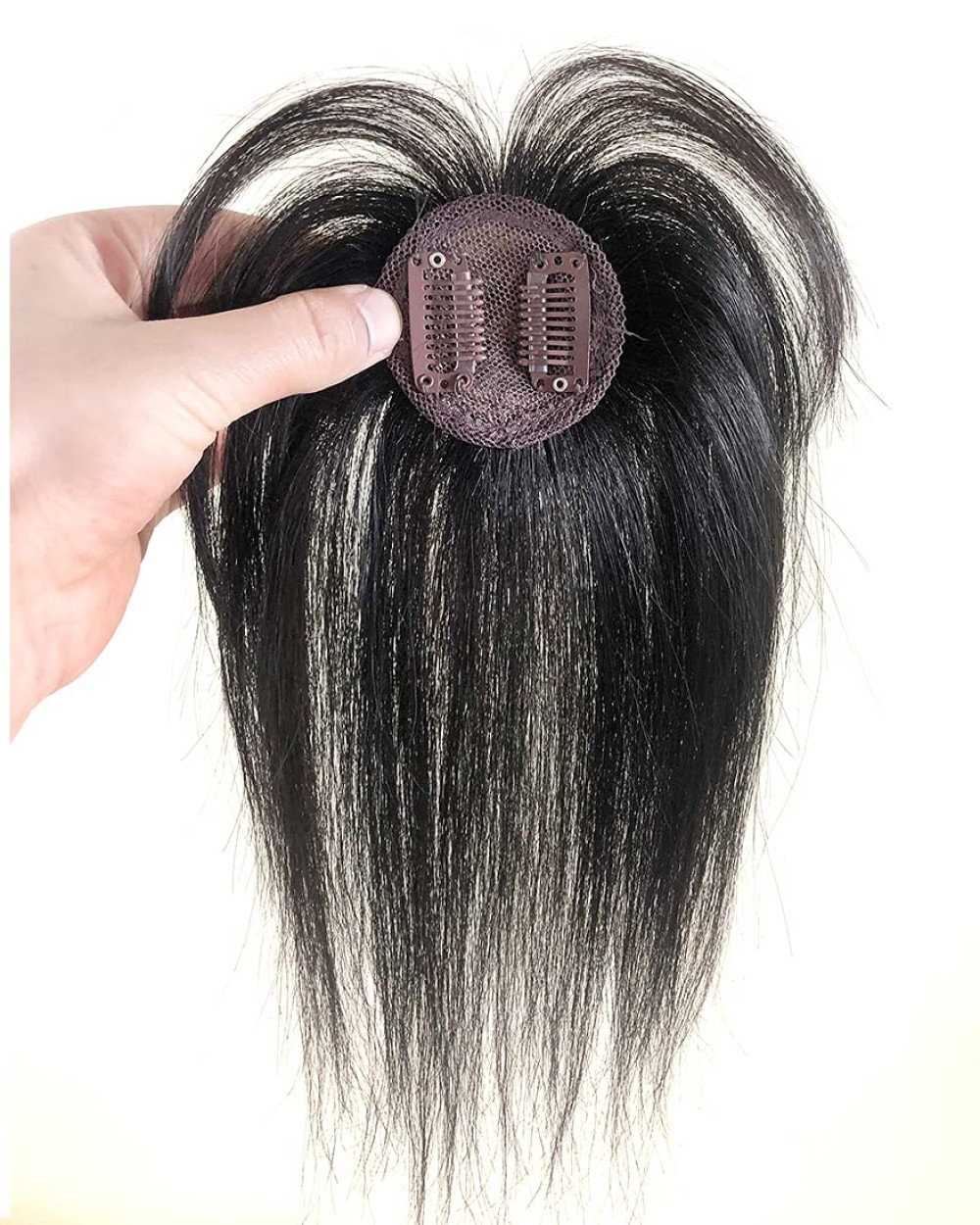 3D Air Fringe Clip On Human Hair Hairpiece For Women| D4 JJD010