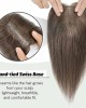 Real Human Hair Toppers for Thinning Hair Pieces for Women No Bangs