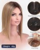 14 inch Hair Toppers for Women Real Human Hair 4.5