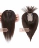 Real Remy Hair Toppers for Women  7 * 13CM Silk Base with Bangs