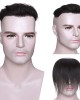 V Shape Topper Hairpiece Pu Thin Skin System For Men