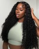 Lytinroop Human Hair Wigs For Women Full Density Curly Hair Lace Front Wig