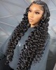 Lytinroop Wavy Lace Wig Lace Front Wigs Loose Deep Hair Human Hair Wigs