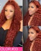 Lytinroop Wigs Pre Plucked Ginger Lace Front Wigs Human Hair