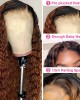 Lytinroop Highlight Human Hair Lace Front Wigs Deep Wave Ombre Lace Front Wigs