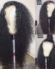 Lytinroop Long Curly Wigs Pre Plucked Human Hair Curly Lace Front Wig