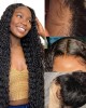 Lytinroop Human Hair Lace Wig Deep Wave Wig Pre Plucked Lace Front Wigs