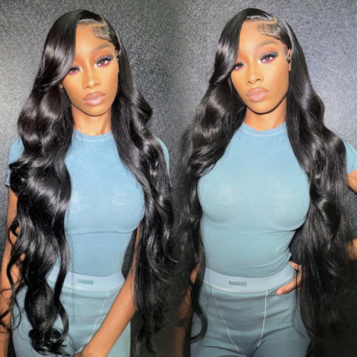 Lytinroop Body Wave 13x6 Lace Front Wig Long Hair Wigs