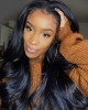 Lytinroop Body Wave 360 Lace Frontal Wig Natural Color Pre-Plucked With Baby Hair