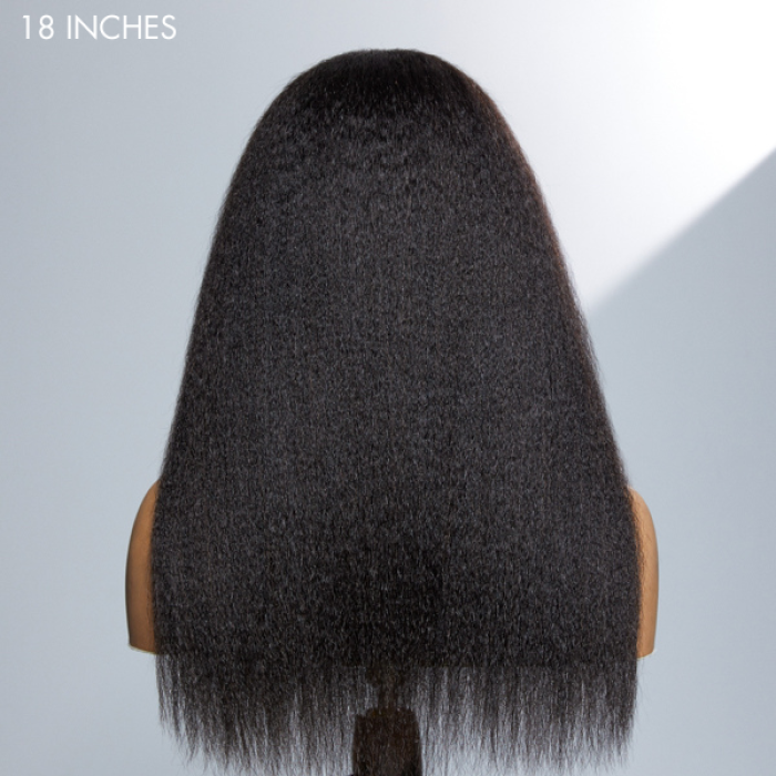 Lytinroop Protective V Part Glueless Long Wig 100% Human Hair