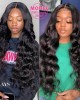 Body Wave 5x5 Closure Wigs Glueless Lace Wig Long Hair Wigs