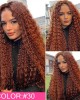 Ginger Wigs Pre Plucked Ginger Lace Front Wigs Human Hair For Sale