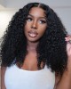 Deep Wave Wig 100 Human Hair Swiss Lace Curly Hair 13*4 Lace Front Wig and 5*5 Wig