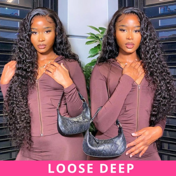 13*4 HD Lace Front Wigs Invisible Lace Frontal Wavy HD 5*5 Lace Closure Wigs For Women